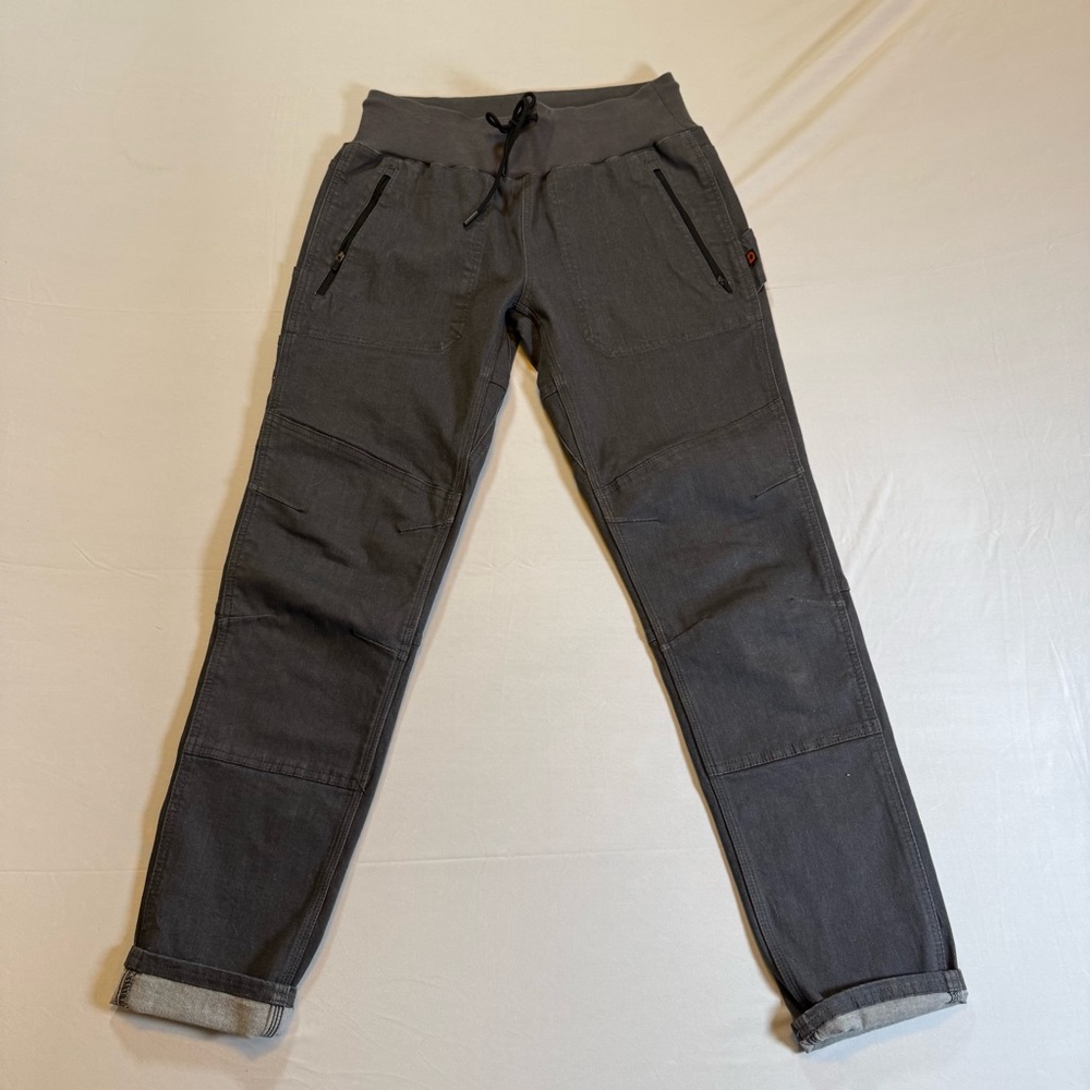 Dovetail Workwear Grey Utility Work Pants Womens Size 6/8